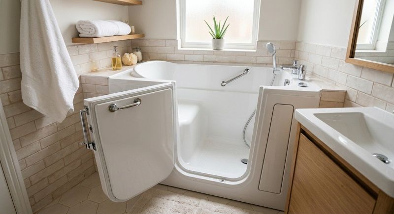 Accessible Tub Installation in Valparaiso, IN