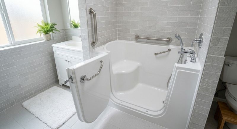 Accessible Tub Installation in Newark, DE