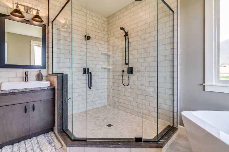 Walk-In Showers with Frameless Glass