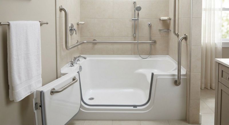 Handicap Bathtub Installation in Howard County, MD